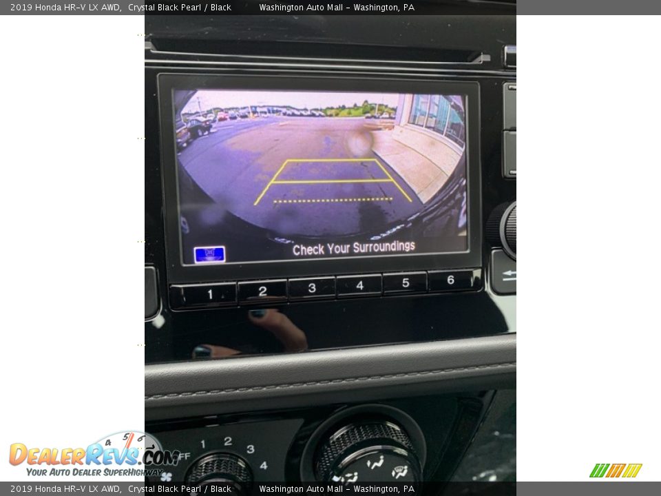 2019 Honda HR-V LX AWD Crystal Black Pearl / Black Photo #31