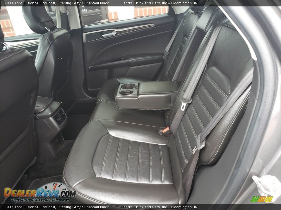 2014 Ford Fusion SE EcoBoost Sterling Gray / Charcoal Black Photo #35