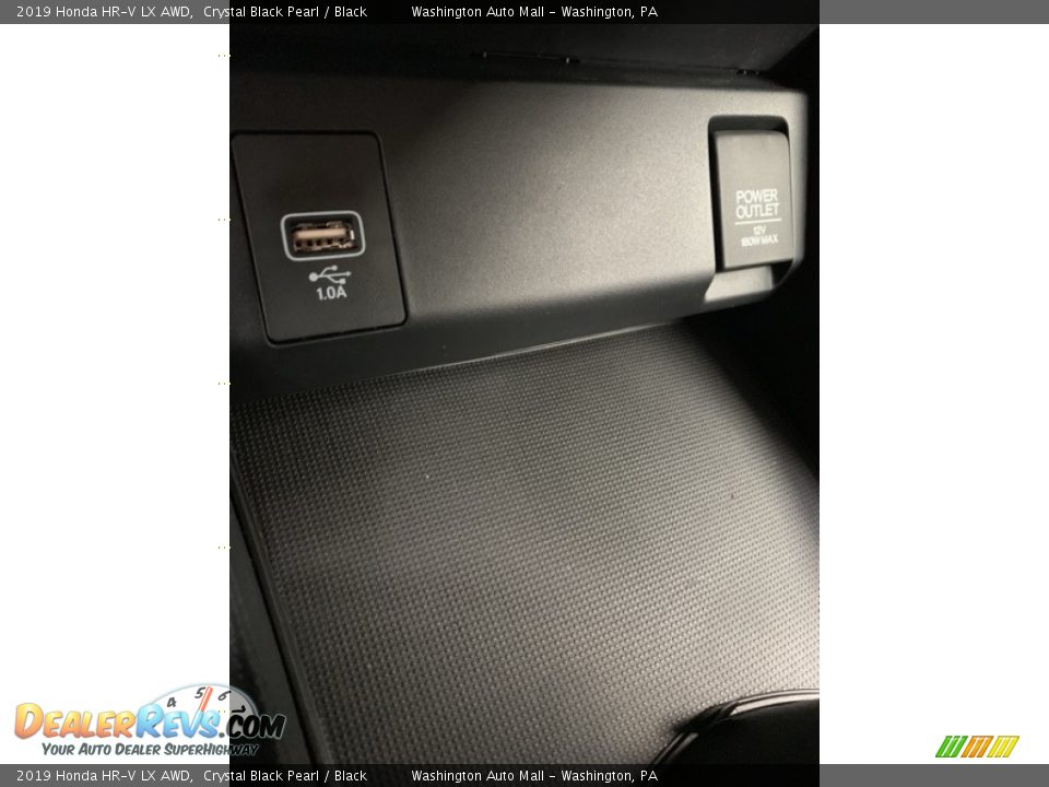 2019 Honda HR-V LX AWD Crystal Black Pearl / Black Photo #34