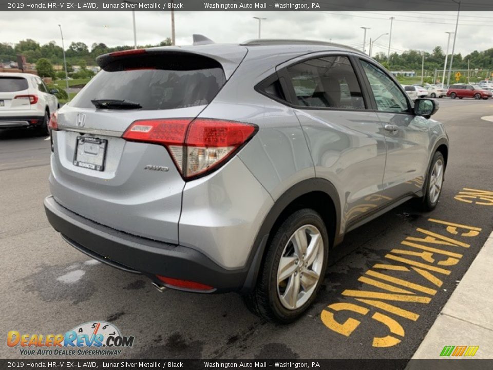 2019 Honda HR-V EX-L AWD Lunar Silver Metallic / Black Photo #5