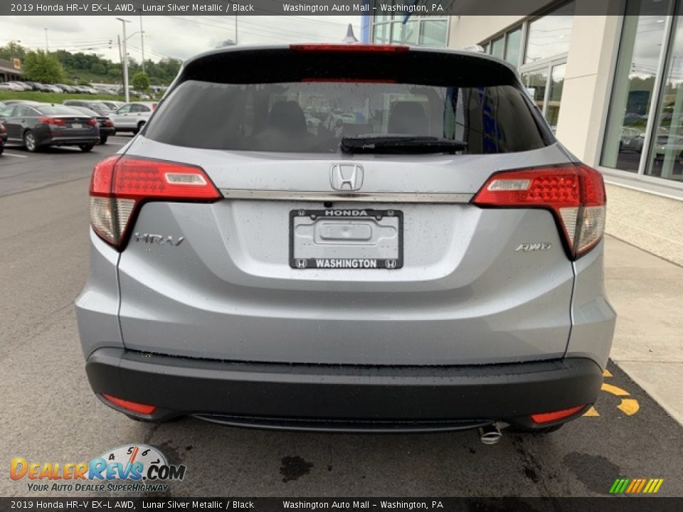 2019 Honda HR-V EX-L AWD Lunar Silver Metallic / Black Photo #6