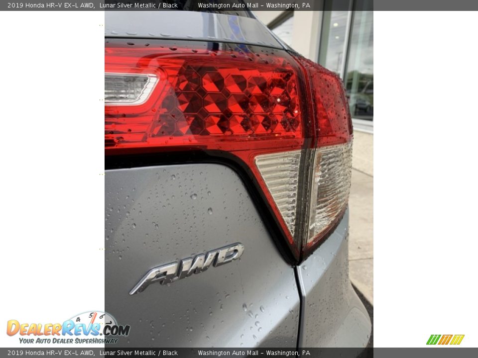 2019 Honda HR-V EX-L AWD Lunar Silver Metallic / Black Photo #22