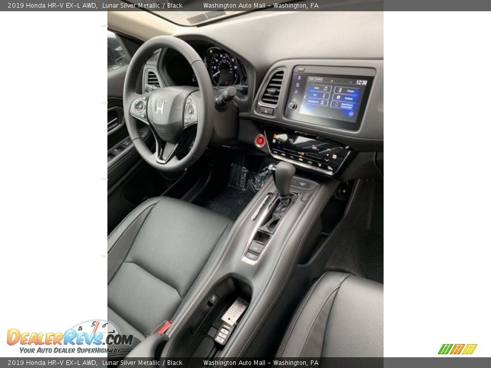 2019 Honda HR-V EX-L AWD Lunar Silver Metallic / Black Photo #28