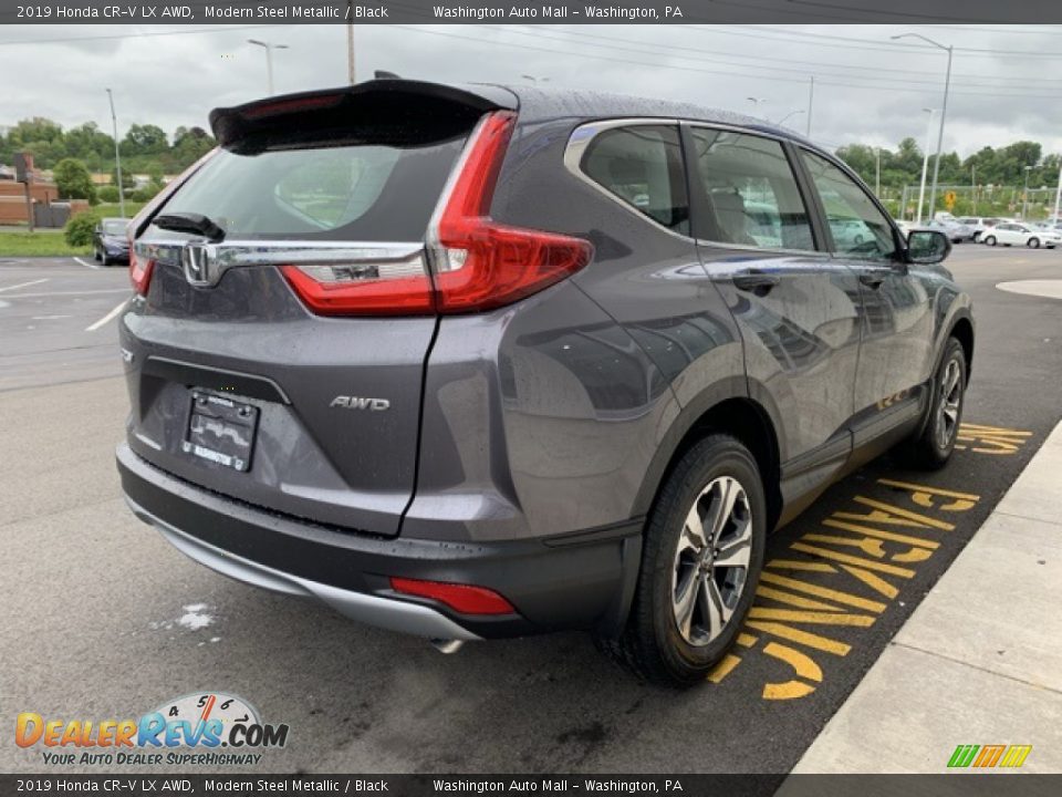 2019 Honda CR-V LX AWD Modern Steel Metallic / Black Photo #5