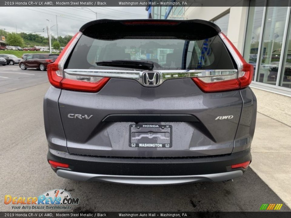 2019 Honda CR-V LX AWD Modern Steel Metallic / Black Photo #6