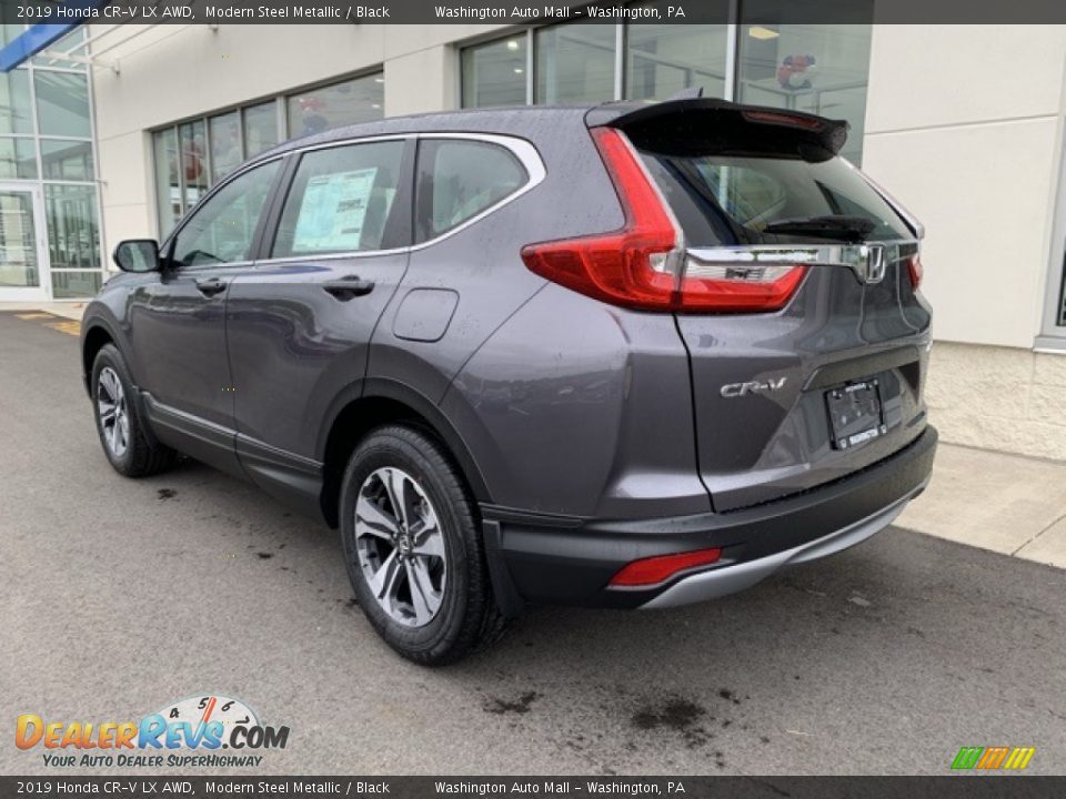 2019 Honda CR-V LX AWD Modern Steel Metallic / Black Photo #7
