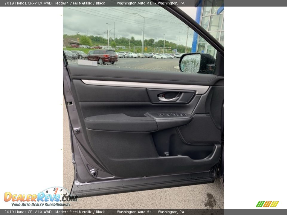 2019 Honda CR-V LX AWD Modern Steel Metallic / Black Photo #8