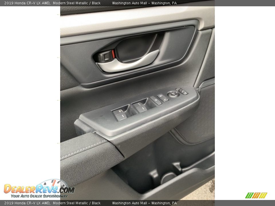 2019 Honda CR-V LX AWD Modern Steel Metallic / Black Photo #9