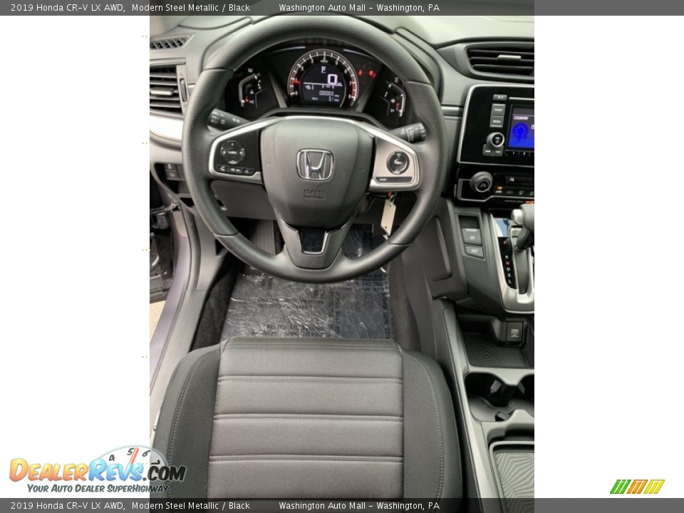2019 Honda CR-V LX AWD Modern Steel Metallic / Black Photo #11