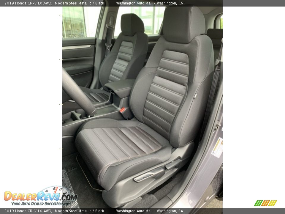 2019 Honda CR-V LX AWD Modern Steel Metallic / Black Photo #12