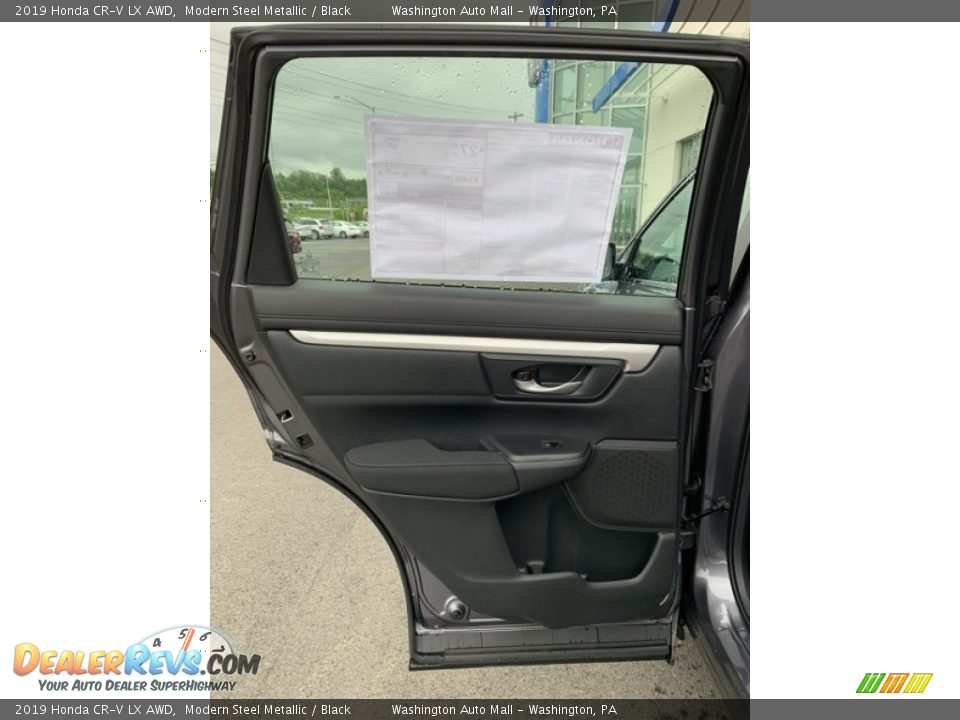 2019 Honda CR-V LX AWD Modern Steel Metallic / Black Photo #16