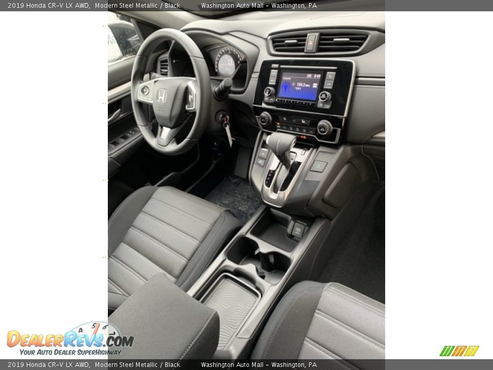 2019 Honda CR-V LX AWD Modern Steel Metallic / Black Photo #28