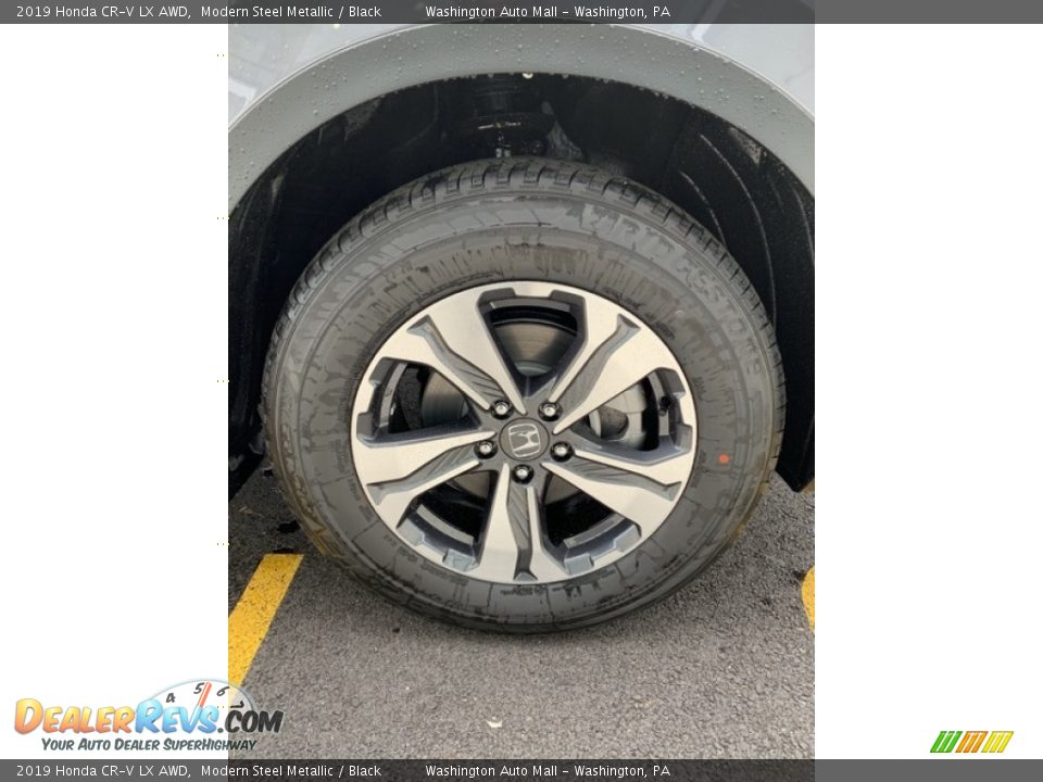 2019 Honda CR-V LX AWD Modern Steel Metallic / Black Photo #29