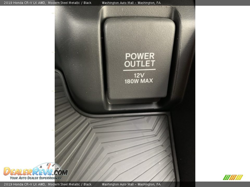 2019 Honda CR-V LX AWD Modern Steel Metallic / Black Photo #35