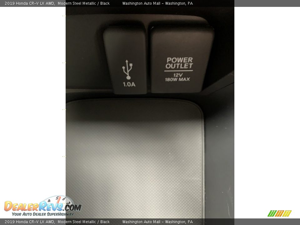 2019 Honda CR-V LX AWD Modern Steel Metallic / Black Photo #36
