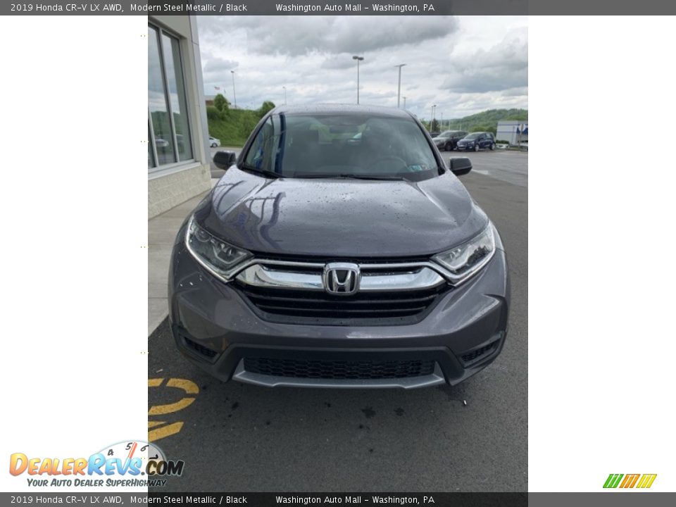 2019 Honda CR-V LX AWD Modern Steel Metallic / Black Photo #3
