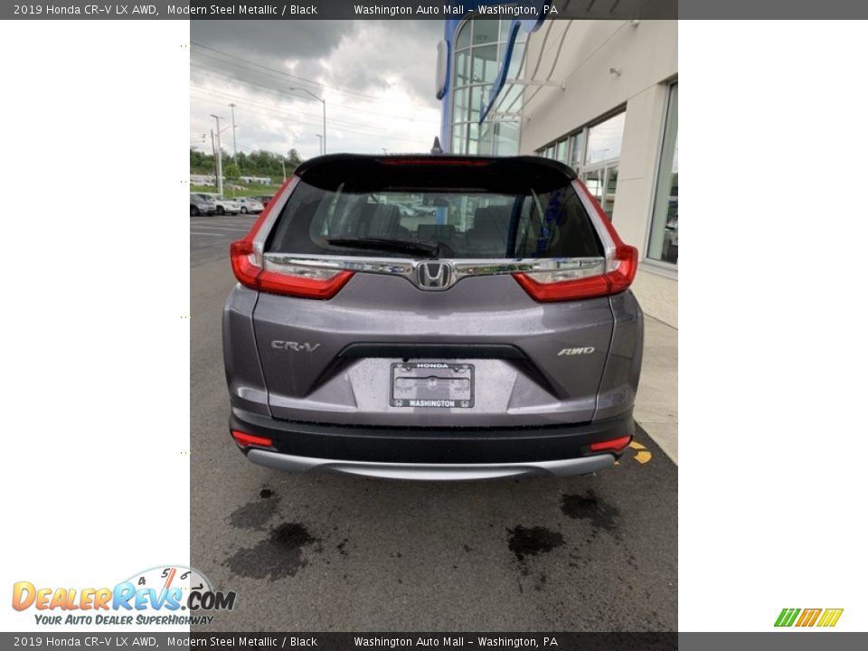 2019 Honda CR-V LX AWD Modern Steel Metallic / Black Photo #6