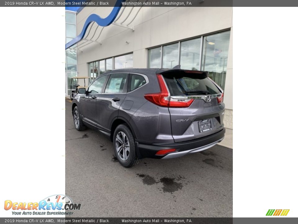 2019 Honda CR-V LX AWD Modern Steel Metallic / Black Photo #7