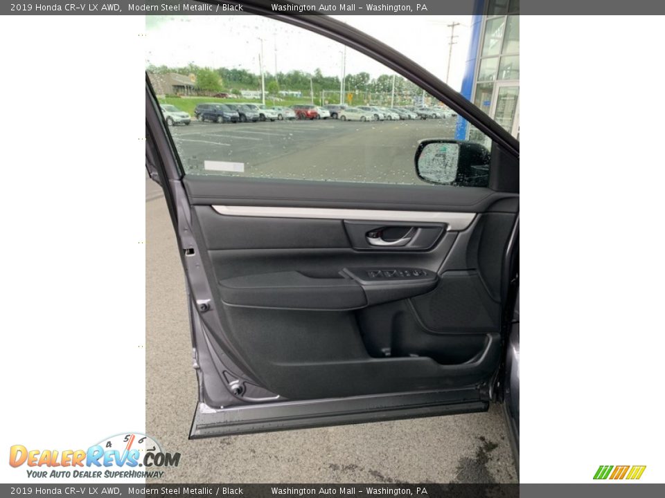 2019 Honda CR-V LX AWD Modern Steel Metallic / Black Photo #8