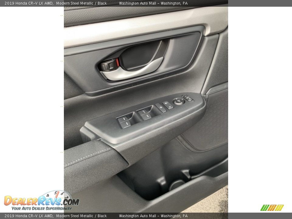2019 Honda CR-V LX AWD Modern Steel Metallic / Black Photo #9