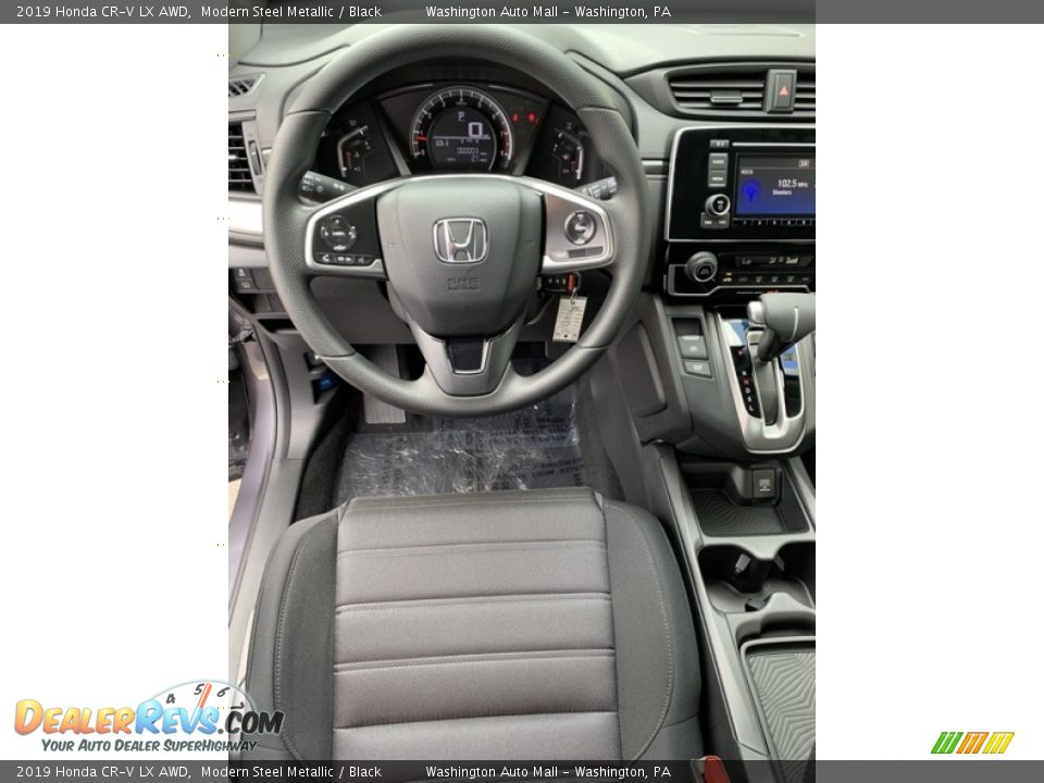 2019 Honda CR-V LX AWD Modern Steel Metallic / Black Photo #11