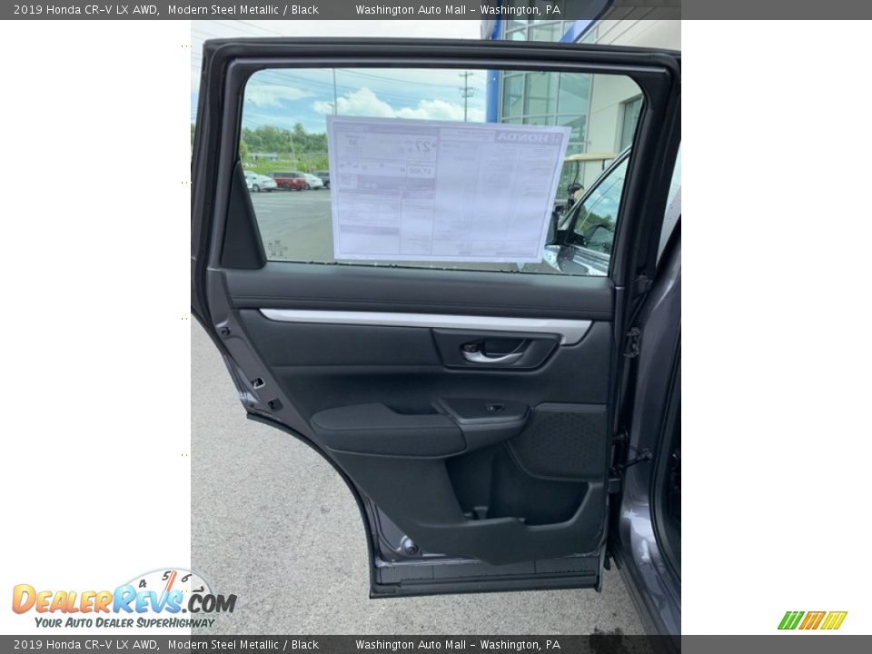 2019 Honda CR-V LX AWD Modern Steel Metallic / Black Photo #16