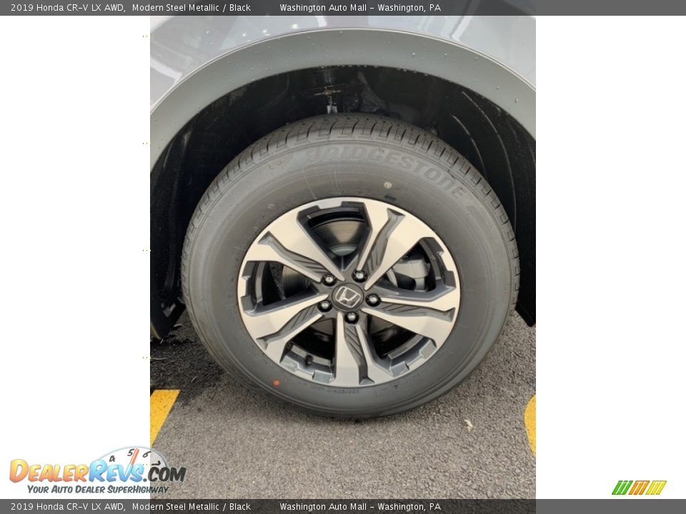 2019 Honda CR-V LX AWD Modern Steel Metallic / Black Photo #29