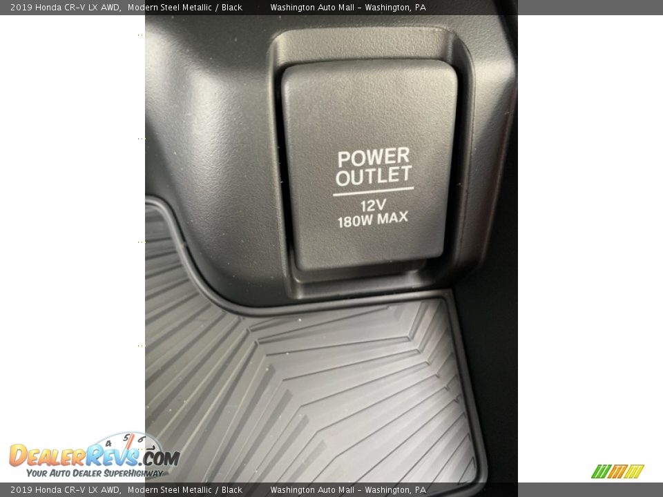2019 Honda CR-V LX AWD Modern Steel Metallic / Black Photo #35
