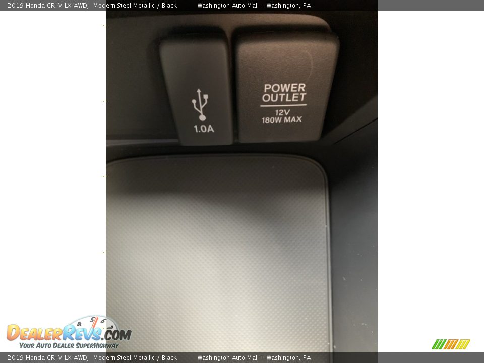 2019 Honda CR-V LX AWD Modern Steel Metallic / Black Photo #36