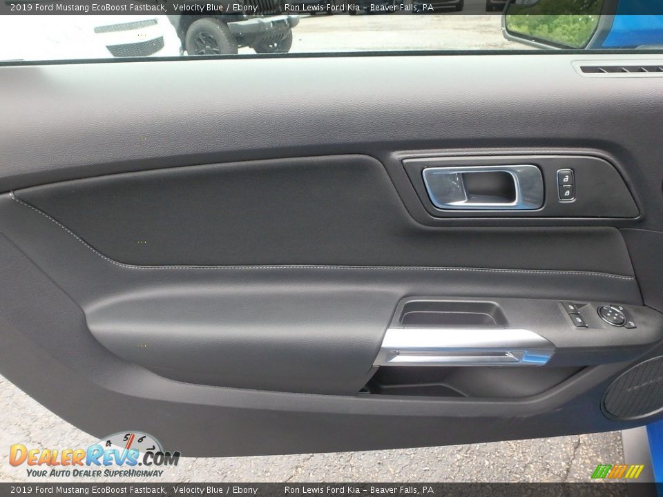 Door Panel of 2019 Ford Mustang EcoBoost Fastback Photo #15