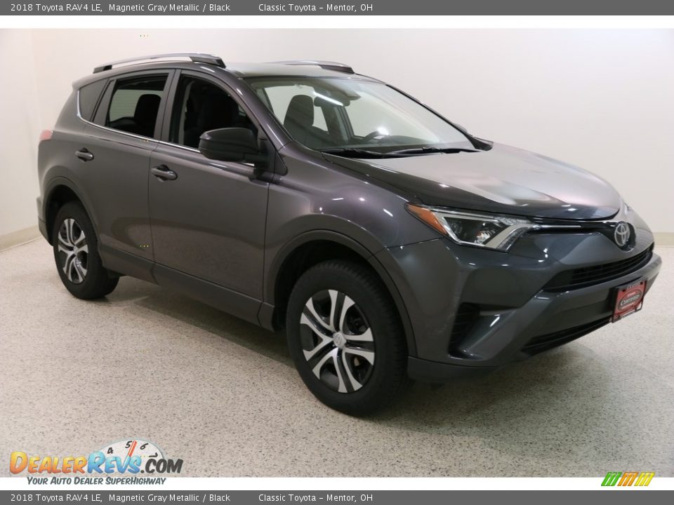 2018 Toyota RAV4 LE Magnetic Gray Metallic / Black Photo #1