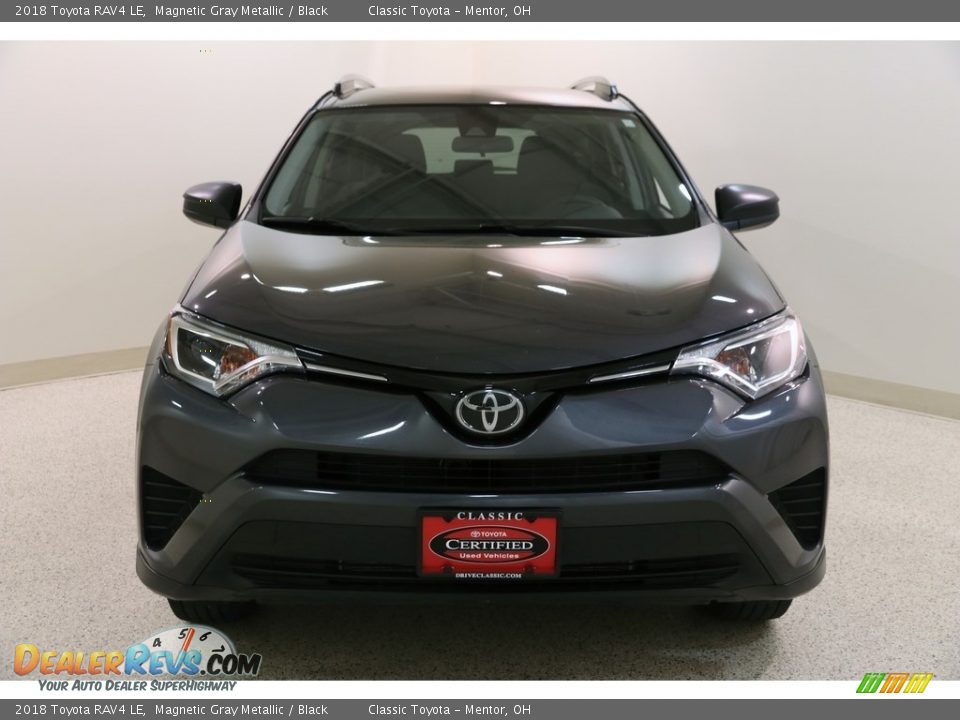 2018 Toyota RAV4 LE Magnetic Gray Metallic / Black Photo #2
