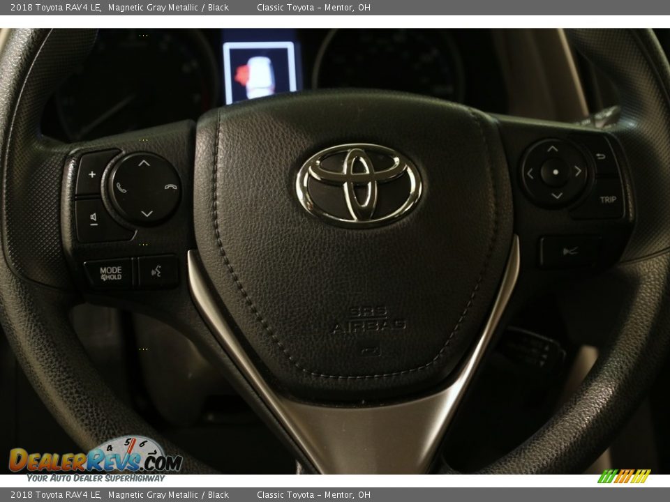 2018 Toyota RAV4 LE Magnetic Gray Metallic / Black Photo #6