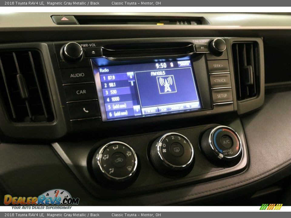 2018 Toyota RAV4 LE Magnetic Gray Metallic / Black Photo #8
