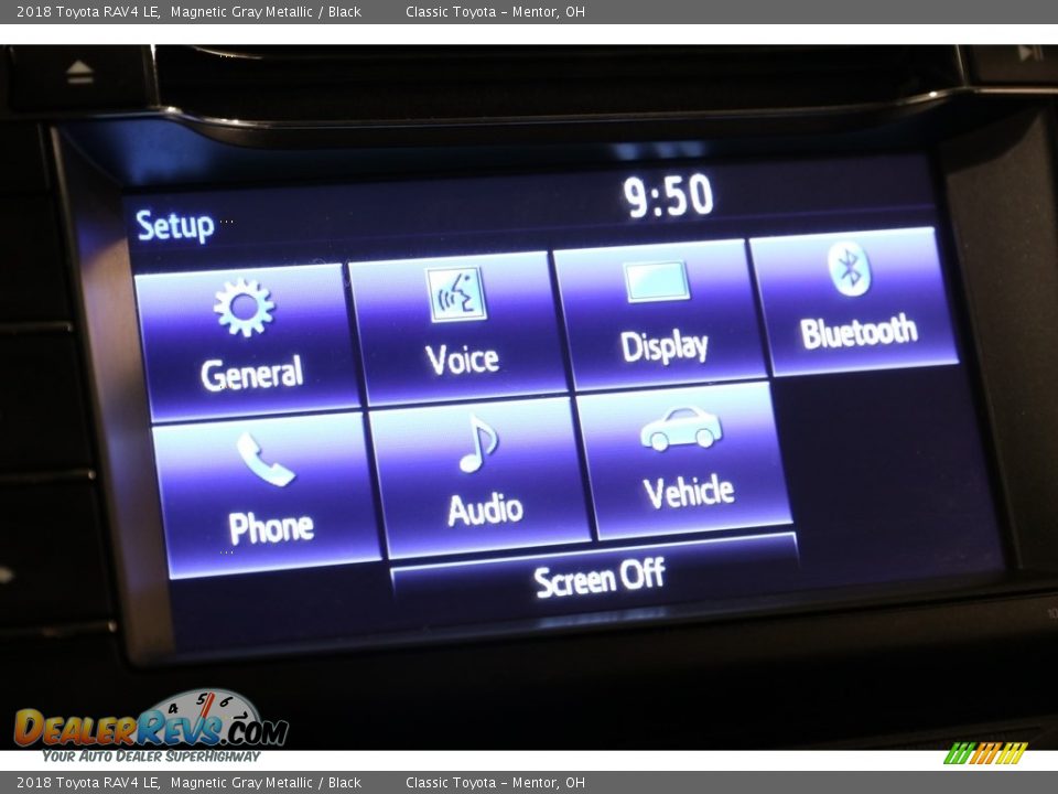 2018 Toyota RAV4 LE Magnetic Gray Metallic / Black Photo #10