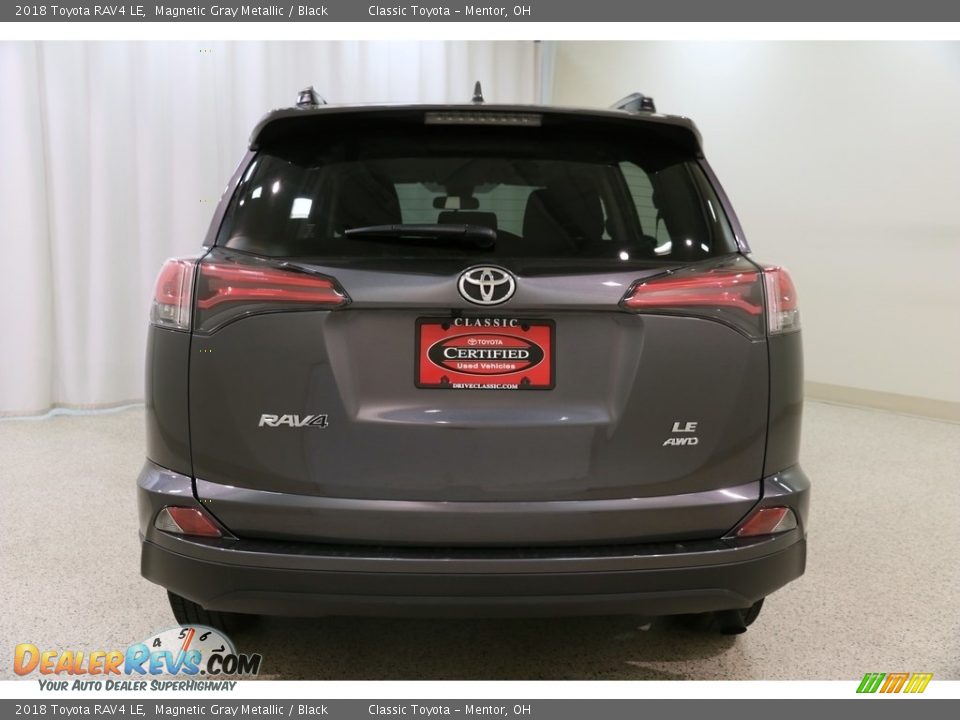 2018 Toyota RAV4 LE Magnetic Gray Metallic / Black Photo #16