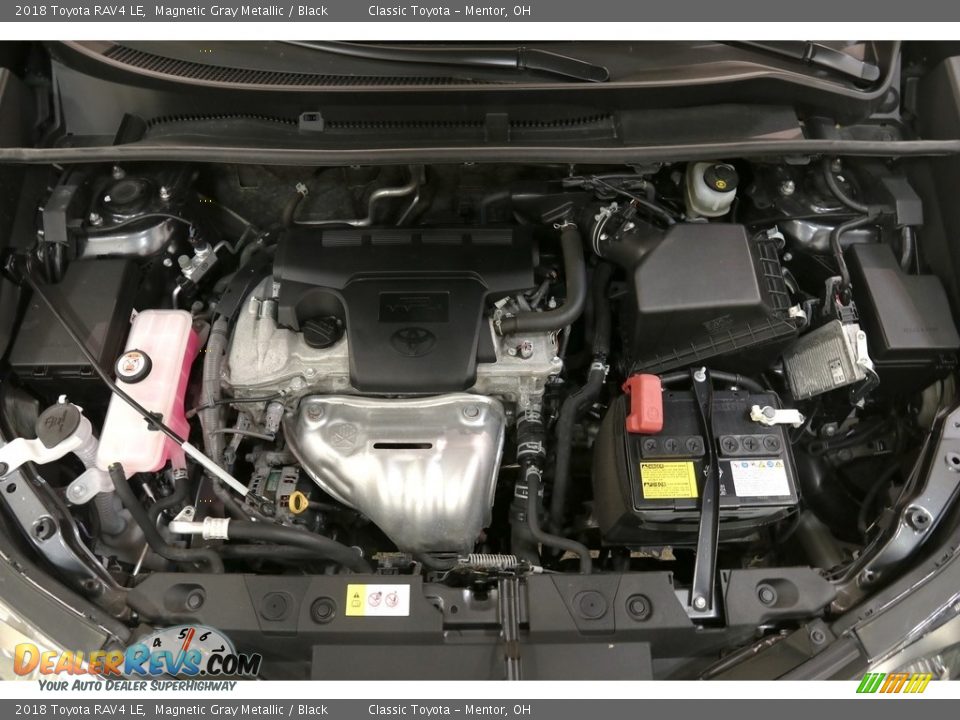 2018 Toyota RAV4 LE Magnetic Gray Metallic / Black Photo #17