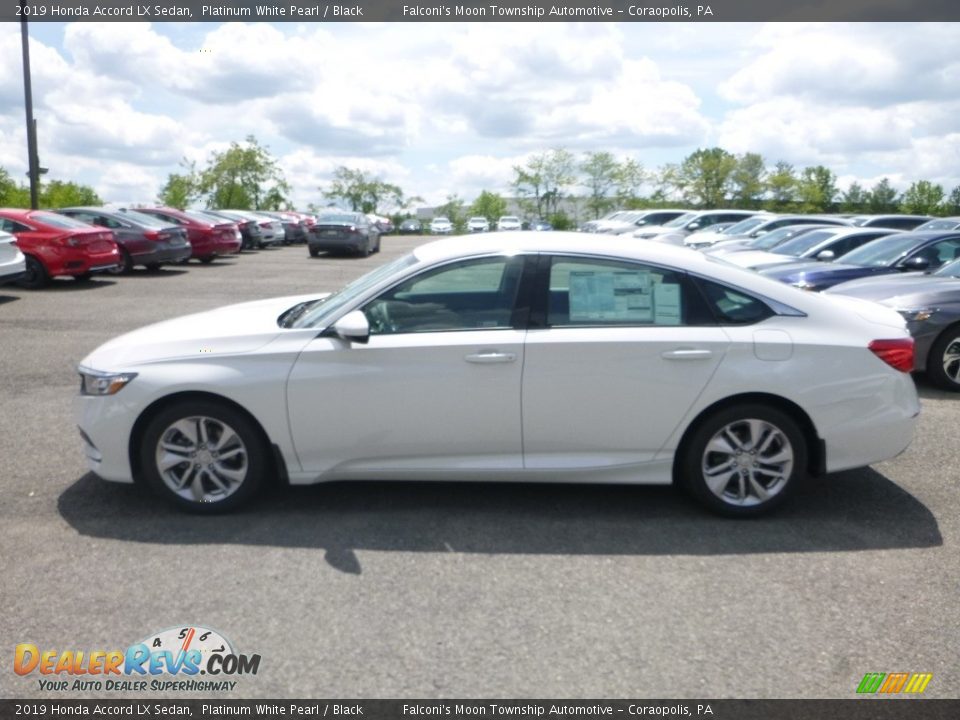 2019 Honda Accord LX Sedan Platinum White Pearl / Black Photo #2