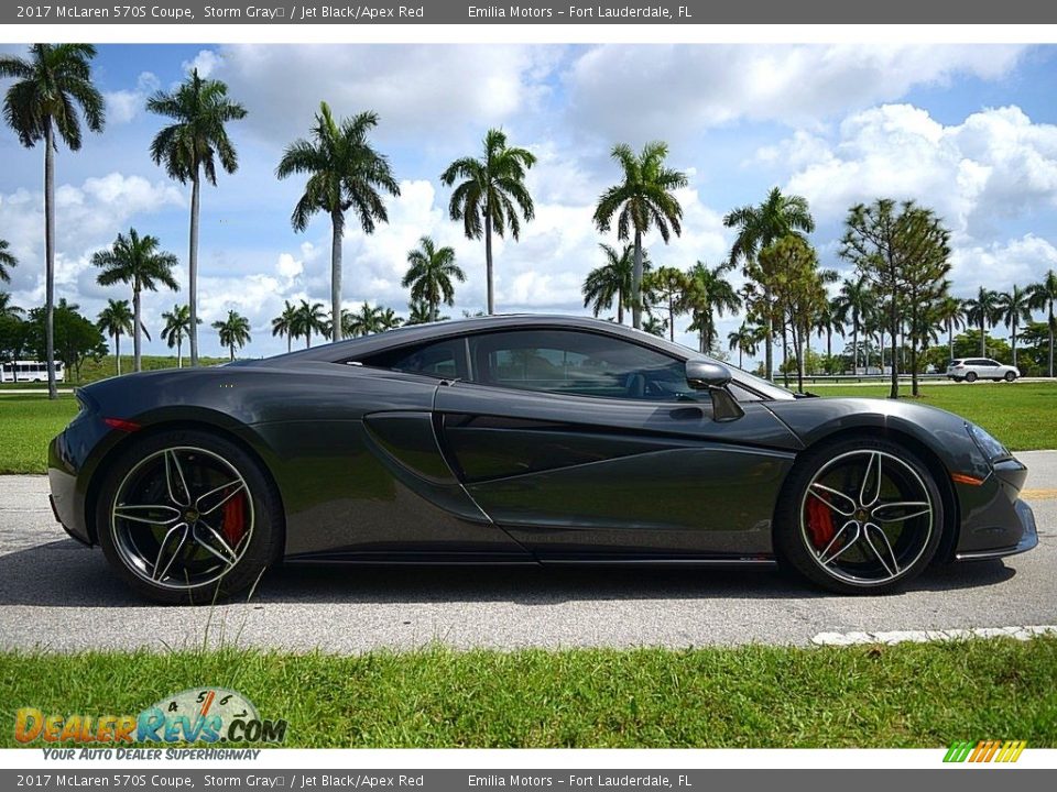 Storm Gray	 2017 McLaren 570S Coupe Photo #3