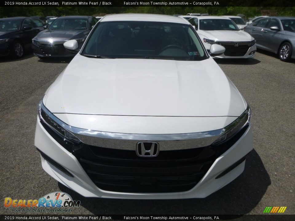 2019 Honda Accord LX Sedan Platinum White Pearl / Black Photo #7