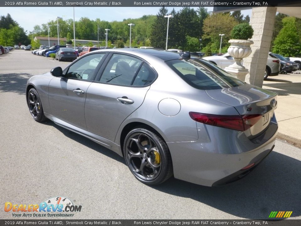 2019 Alfa Romeo Giulia Ti AWD Stromboli Gray Metallic / Black Photo #5