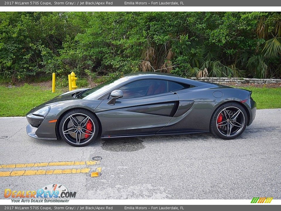 Storm Gray	 2017 McLaren 570S Coupe Photo #13