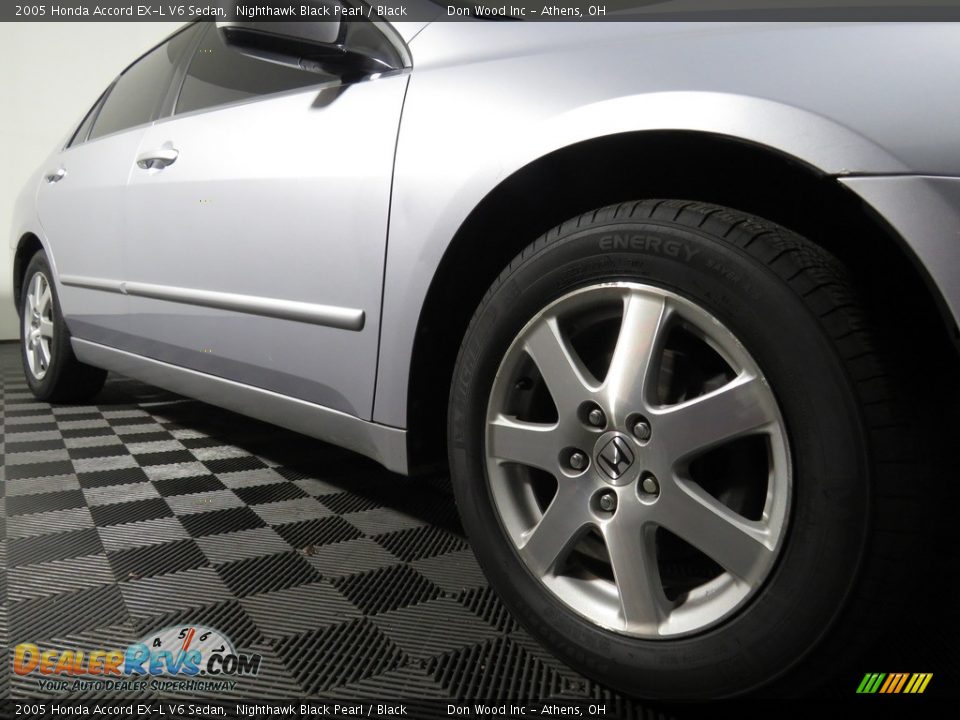 2005 Honda Accord EX-L V6 Sedan Nighthawk Black Pearl / Black Photo #3