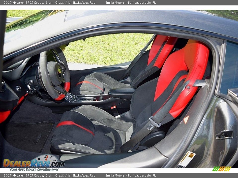 Front Seat of 2017 McLaren 570S Coupe Photo #36
