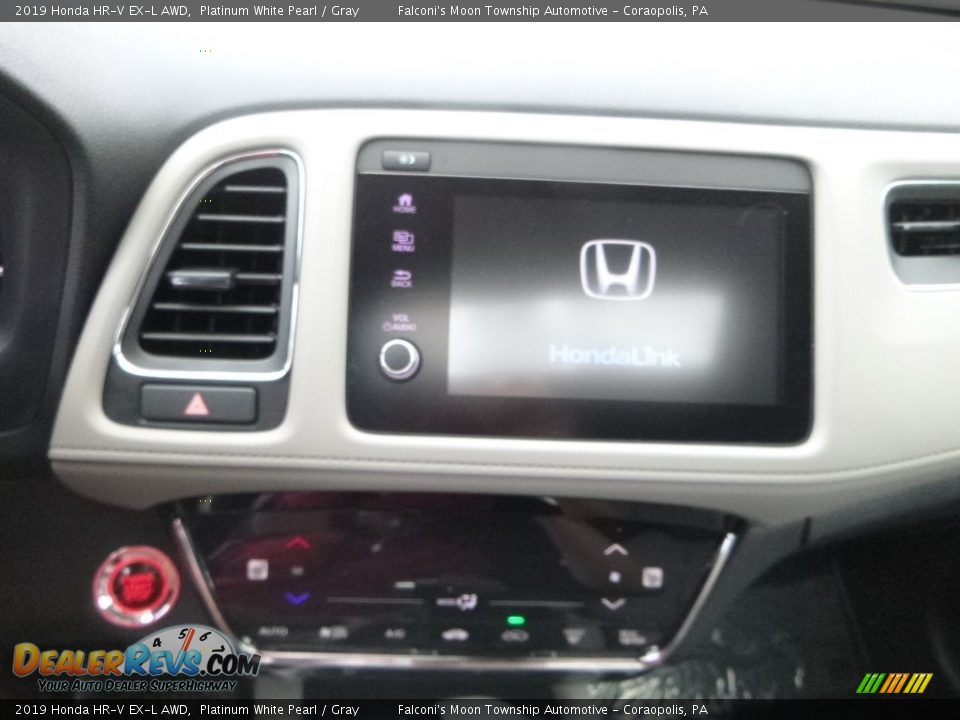 2019 Honda HR-V EX-L AWD Platinum White Pearl / Gray Photo #14