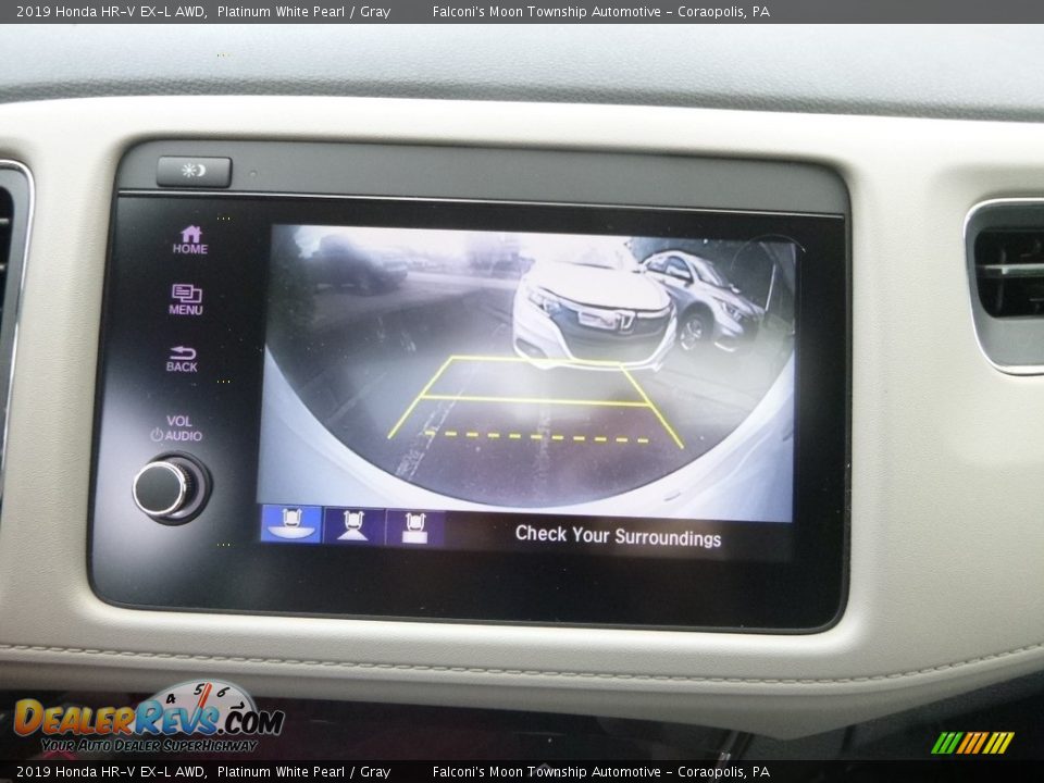 2019 Honda HR-V EX-L AWD Platinum White Pearl / Gray Photo #15