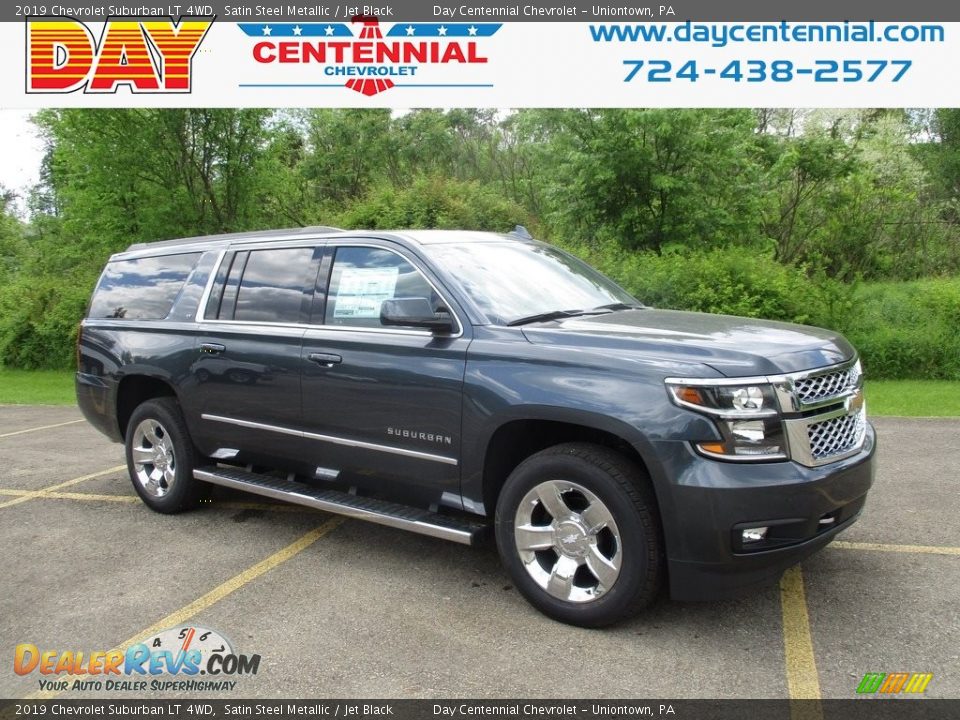 2019 Chevrolet Suburban LT 4WD Satin Steel Metallic / Jet Black Photo #1