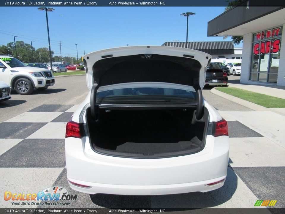 2019 Acura TLX Sedan Platinum White Pearl / Ebony Photo #5