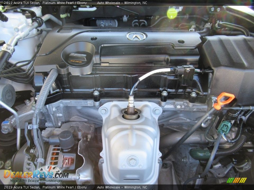 2019 Acura TLX Sedan Platinum White Pearl / Ebony Photo #6