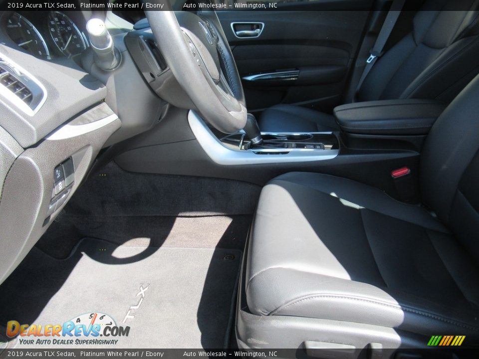 2019 Acura TLX Sedan Platinum White Pearl / Ebony Photo #11